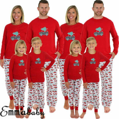 

Family Matching Christmas Pajamas PJs Set Xmas Gift Sleepwear Nightwear UK STOCK