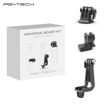 

PGYTECH P-18C-033 OSMO Pocket Universal Mount L Bracket 14 Inch Interface Adapter Kit for DJI OSMO Pocket Handheld Gimbal Expansi