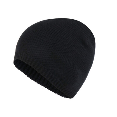 

Tailored Fashion Women Unisex Casual Knitting Wool Hemming Hat Solid Keep Warm Winter Cap