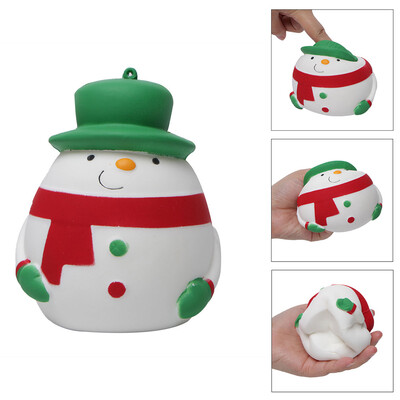 

YIWULASnowman Slow Rebound Interesting Toys For Decompression Christmas Relaxation