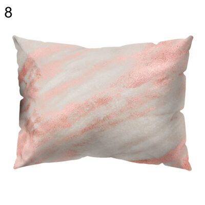 

Fresh Marble Print Pillow Case Cushion Cover Bed Car Cafe Office Decoration