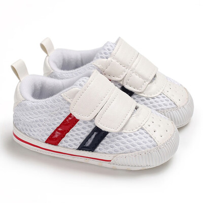 

Newborn Baby Girls Boys Mesh Sport Breathable First Walker Soft Sole Shoes