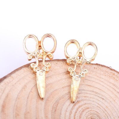 

Unique Scissors Shape Design Punk Women Girls Ear Stud Earring Jewelry