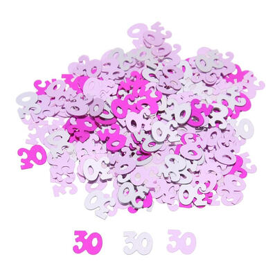

600pcsBag 3040 Age Number Sequins Birthday Confetti Party Wedding Decor