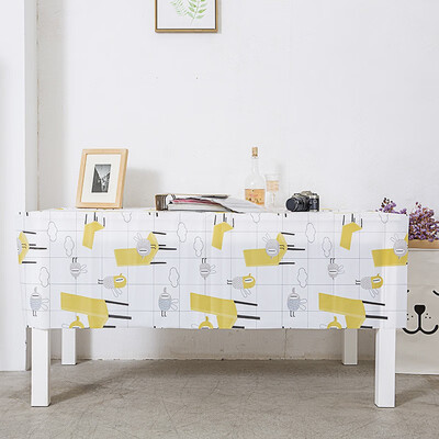 

Nordic style tablecloth coffee table cloth easy to clean the living room table oil&antifouling anti-scalding PVC table cloth