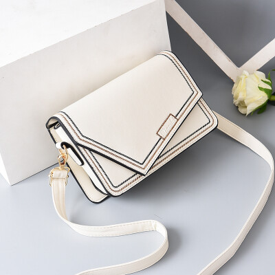 

Baggage ladiesnew Korean version of Chaozhou oblique Bag ins fashion Baitao Xiaofangbao ladys one-shoulder bag in summer