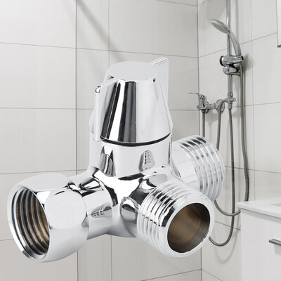 

Greensen G12 Shower Three-way T-shaped Adapter Water Diverter Connector Toilet Bidet Water Separator