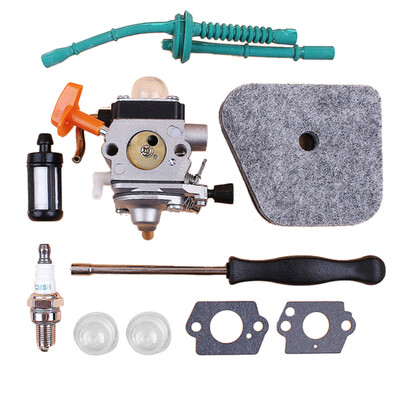 

Replacement For Stihl FS87 FS87R FS90 FS90KR FS100 FS110 Carburetor Fuel Hose Air Filter Kit