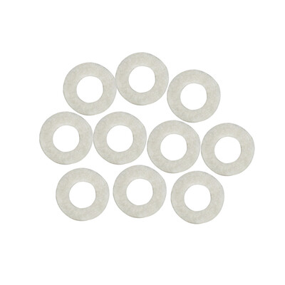 

10pcs Cotton Felt Mats Trumpet Key Pad Trombone Cornet Instrument Repair Accessories