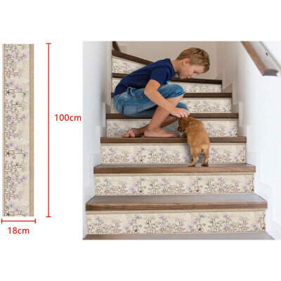 

〖Follure〗3D Simulation Stair Stickers Waterproof Wall Stickers DIY Home Decor