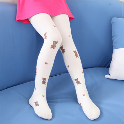 

5 Colors Children Tights Cotton Thickening Girl Pantyhose Warm Stockings Anti-Skid Baby Tights