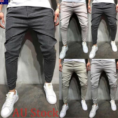 

AU Mens Sport Gym Pants Running Joggers Casual Long Trousers Sweatpants -3XL