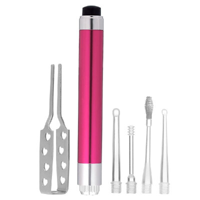 

Ear Wax Cleaner Flashlight Earpick Ear Wax Remover LED Ear Curette Spoon Ear Care Tool