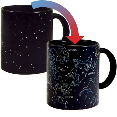 

Fashion Heat Changing Constellation Mug Color Changing Cup 12 Ounce