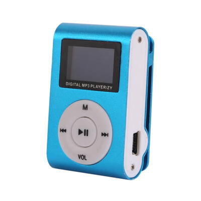 

Mini mp3 USB Clip MP3 Player LCD Screen Support 32GB Micro SD TF CardSlick stylish design Sport Compact