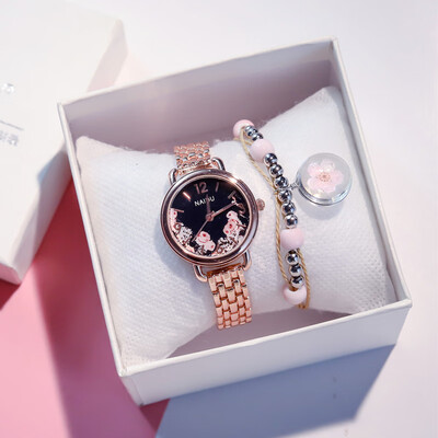 

Ins French Minority Watches Waterproof Woman Style Lady Waterproof Style New Style Simple Style