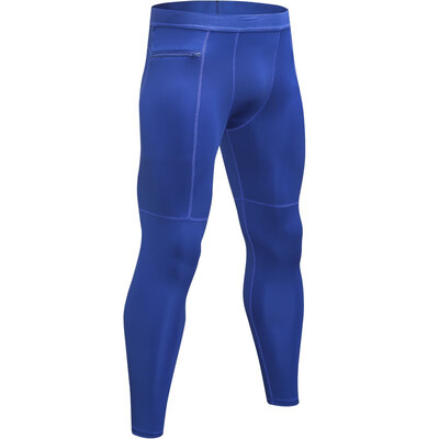 

New Zipper Pocket Sport Pants For Men Quick Dry Running Pant Fitness Clothing Training Sport Trouser
