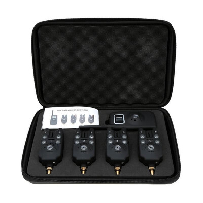 

Water Resistant Wireless LED Fishing Bite Alarm Digital Screen Receiver Set Case