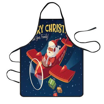 

Siaonvr Christmas Decoration Waterproof Apron Kitchen Aprons Dinner Party Apron