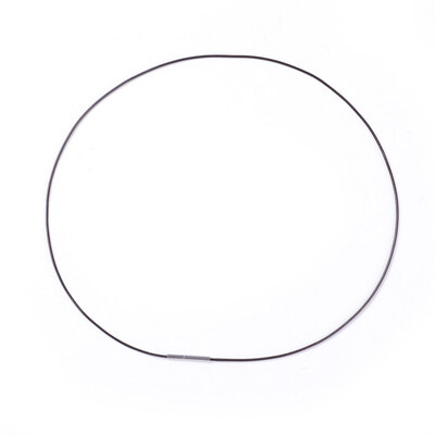 

Waxed Polyester Cord Necklace Making with 304 Stainless Steel Clasps CoconutBrown 1807"459cm 1mm