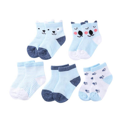 

5pairsLot Cartoon Toddlers Kids Socks Cute Baby Boys Girls Cotton Socks