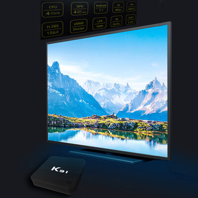 

K91 Smart TV Box Android 71 S905L Quad Core 64 Bit 1GB8GB UHD 4K Media Player VP9 H265 24G WiFi