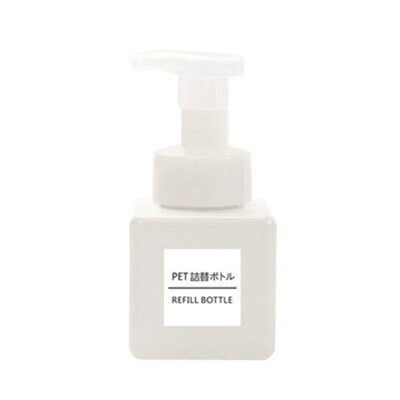 

Nordic Style Square Mousse Foaming Bottle Hand Sanitizer Bottle Facial Cleanser Bottled Sub-Bottle&Blister Bottle