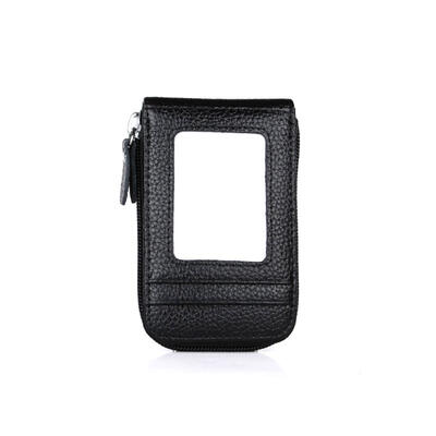 

Organ Card Cover Multifunctional Leather Clamp Leather Business Card Package