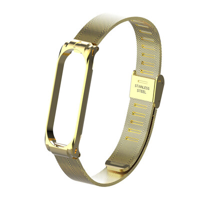 

〖Follure〗Replacement Stainless Steel Mesh Belt Wristband Band Strap For Xiaomi Mi Band 4