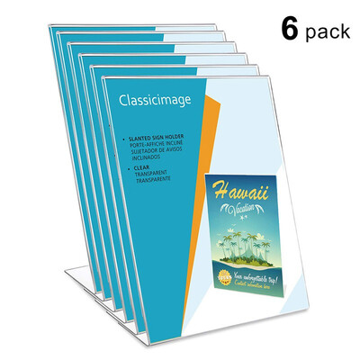 

JINDIAO  type A6 vertical table card 6 packs 6025