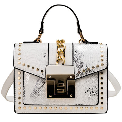 

Crossbody bag female bag 2019 new fashion chain chic port wind simple Korean version of the jelly shoulder small square bag