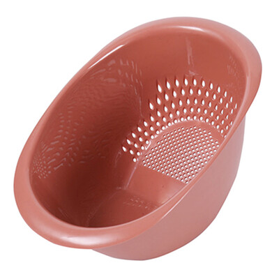 

Toponeto Plastic Kitchen Tool Fruit Vegetable D rain Basin Wash Filter Basket Colander