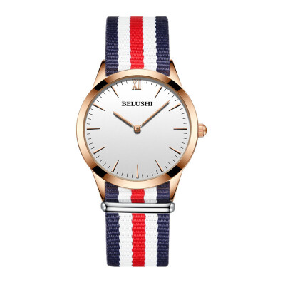 

New ultra-thin mens watch belt waterproof wrist watch student fashion Korean fashion sports quartz watch