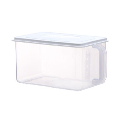 

62L Plastic Refrigerator Storage Box Food Keeping Fresh Organizer Fruit Home Kitchen Container