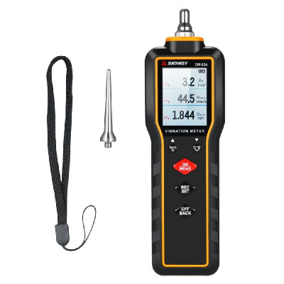 

SNDWAY Portable Vibration Meter Vibration Measure Tool Vibrometer Handheld Vibration Meter Digital Vibration Meter Vibration Measu