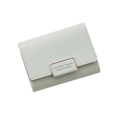 

Tailored Women Wallet Small Zipper Multi Card Position Leather Coin Purse Card Holder