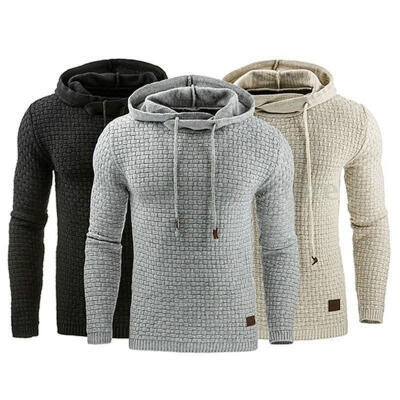 

Winter Men&39s Hoodie Warm Hooded Sweatshirt Coat Jacket Outwear Jumper Sweater