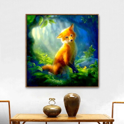 

Toponeto Embroidery Paintings Rhinestone Pasted DIY Diamond Painting Cross Stitch