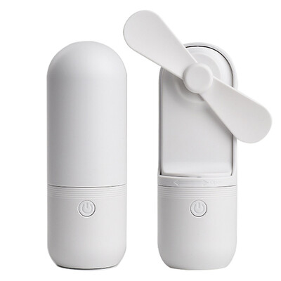 

〖Follure〗Mini Fan Cute Capsule Cartoon Mini USB Portable Charging Handheld Fan Small Fan