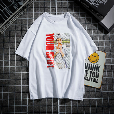 

Toponeto Mens New Summer Printed Fashion Personality Printed Casual Short T-shirt Tops