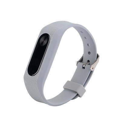 

220mm Silicone Strap Bracelet Wristband Replacement for Xiaomi Miband 2