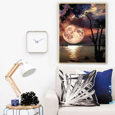

Gobestart 5D Embroidery Paintings Rhinestone Pasted DIY Diamond Painting Cross Stitch