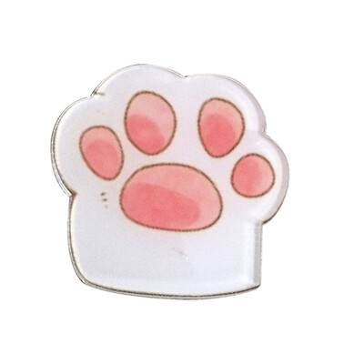 

2PCS Cute Food Monster Puppy Hot Pot Cherry Acrylic Badge Children Pin Brooch