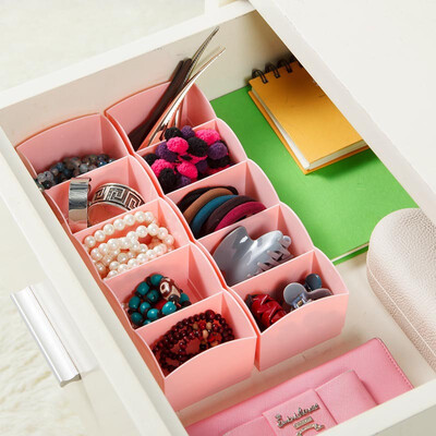 

DIHE Candy Color Separated Underwear Boxes in Drawer 1PC