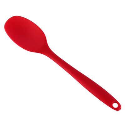 

Silicone Long Handle Spatula Non-stick Scraper Spoon Kitchen Cooking Utensil