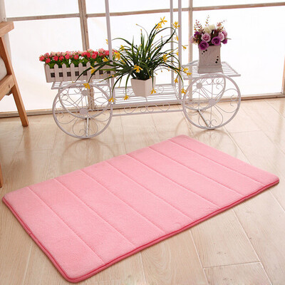 

Toponeto Memory Foam Mat Absorbent Slip-resistant Pad Bathroom Shower Bath Mats