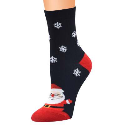 

Tailored Christmas Women Cotton Socks Print Thicker Anti-slip Floor Socks Carpet Socks