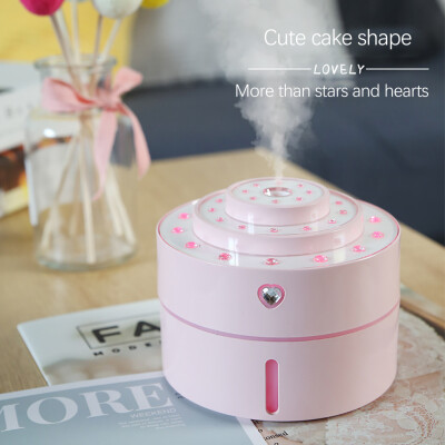 

〖Follure〗USB Air Humidifier 7 Colors Lamp Diffuser Humidifiers Air Purifier Atomizer