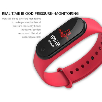 

M4 Smart Band Heart Rate Blood Pressure Monitor Fitness Tracker Bracelet