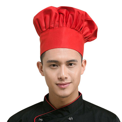 

Toponeto Chef Hat Adult Adjustable Elastic Baker Kitchen Cooking Chef Cap